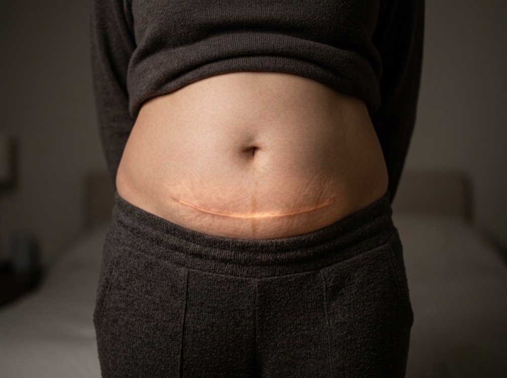 C-section scar tightness