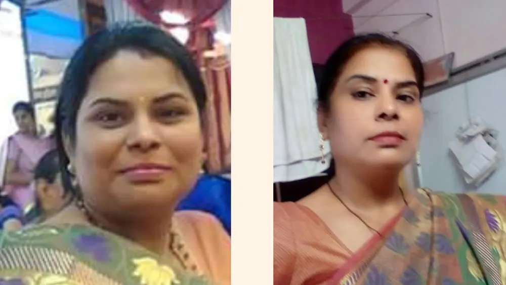 Transformation photo of Alpa Trivedi, shared with permission.